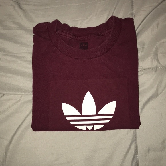 adidas Other - Adidas Originals kids maroon graphic tee
